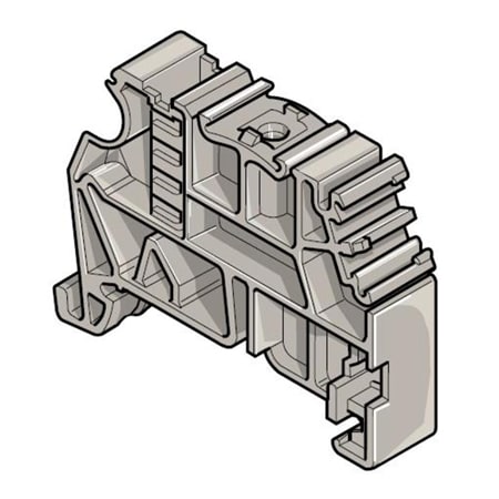 0399 90302 terminal block end stop 9mm type: badl